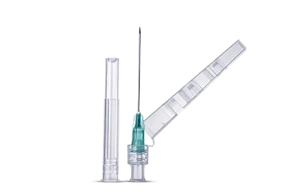 Safetouch Hypodermic Needle with Safety Device