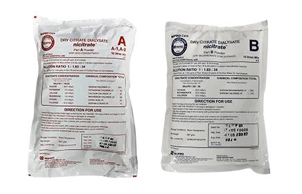 Nicitrate - Dry citrate dialysate