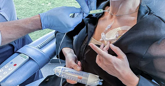 Infusion therapy - Surefuser - Our role